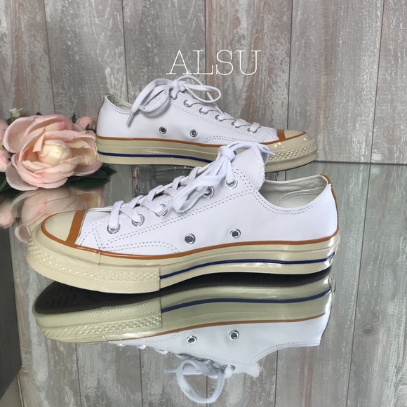 Converse Chuck 70 Leather OX White Turmeric W - Picture 4 of 8